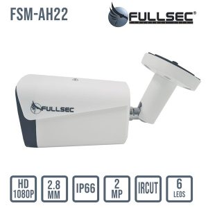câmera bullet ahd 1080p 1/2.7" metal 25 metros 2.8mm 6x leds fsm ah22